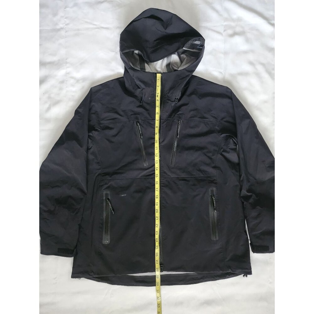 Lands' End‎ Kids Unisex Black Full Zip Front Hooded Windbreaker Size L (14-16) - Picture 14 of 14